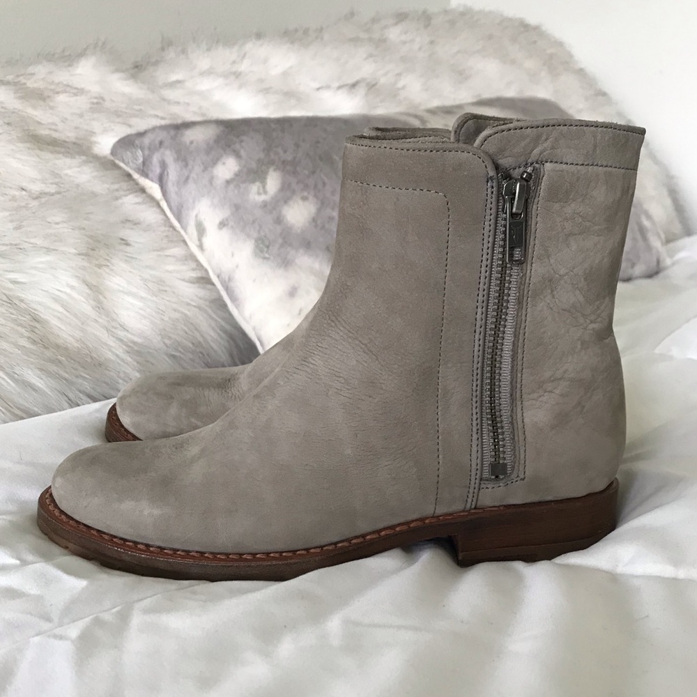 FRYE Natalie Double Zip Boots